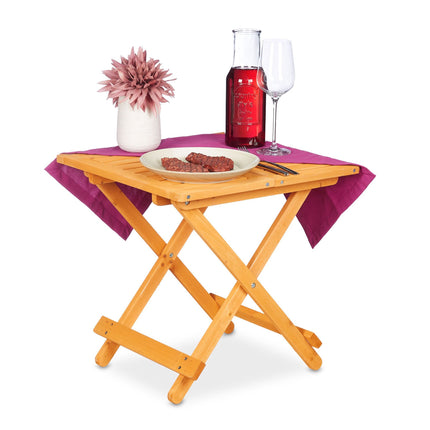 Small wooden table