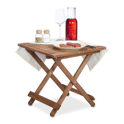 Small wooden table