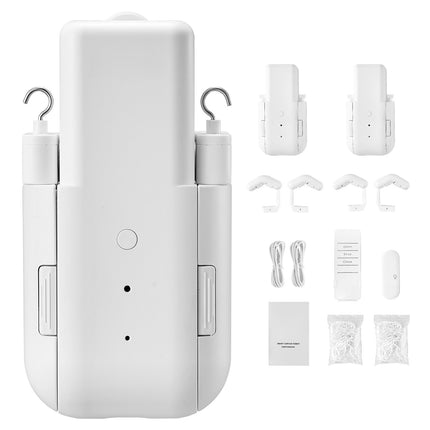 Smart Curtain Opener 2-Pack – App, Remote, Hub, Alexa