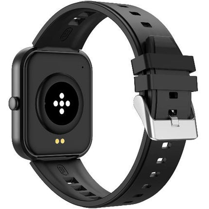Išmanusis laikrodis 1,96 colio AMOLED, skambinimo funkcija, juodas