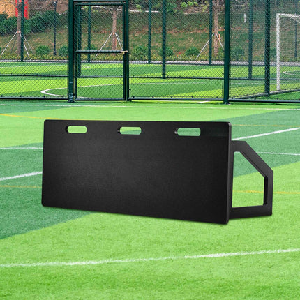 Soccer Rebounder Board 45x18 In, Foldable 2-Angle
