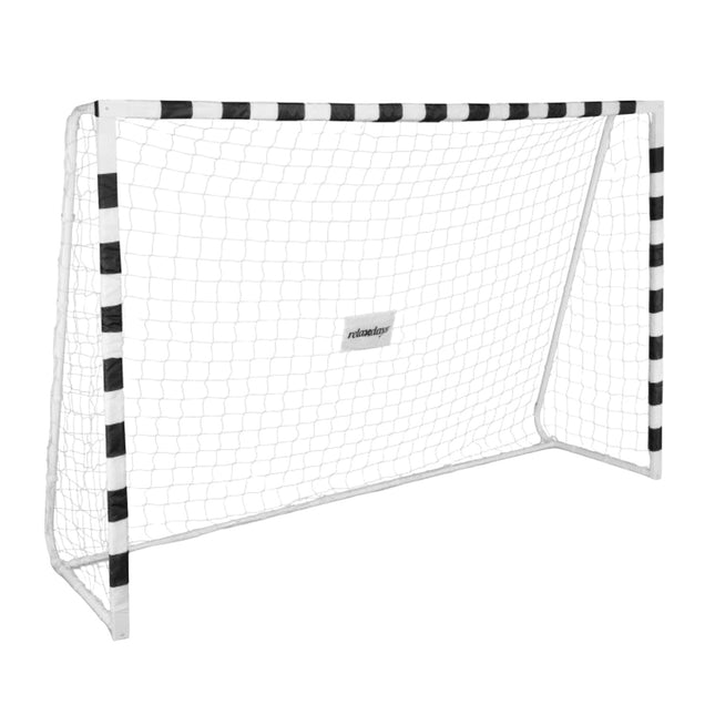 Balto metalo XXL futbolo vartai