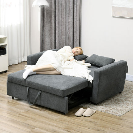 Sofa-lova, dvivietė sofa su lovos funkcija, reguliuojamas atlošas, apmušta sofa su dekoratyvinėmis pagalvėlėmis, aksomo imitacija