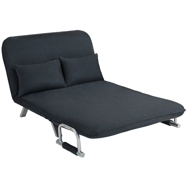 Sofa-lova, sofa-lova su reguliuojamu atlošu, dekoratyvinė pagalvėlė, dvivietė sofa su miegojimo funkcija, aksomo imitacija, porankis, sofa svetainei, miegamajam, juoda