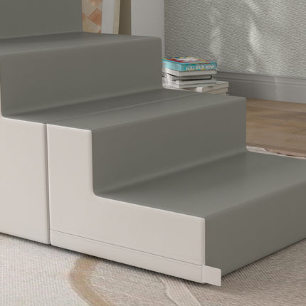 Minkšti statybiniai kaladėlės, 2 putplasčio statybiniai kaladėlės, milžiniški statybiniai kaladėlės, žaislai vaikams nuo 1 iki 3 metų, dirbtinė oda, EPE