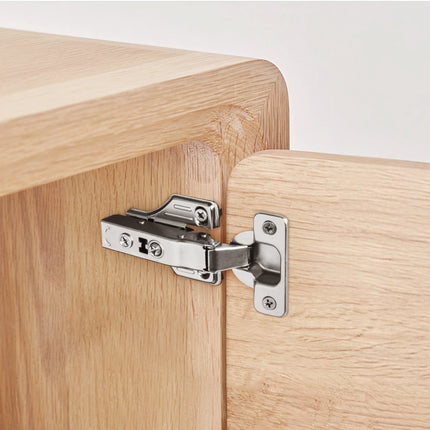 Soft-Close Concealed Cabinet Hinges, Full Overlay, 40 Pack, 100