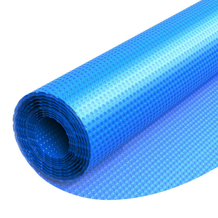 Solar Pool Cover, 24 Ft Round Bubble Blanket, 12 Mil