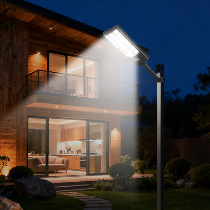 Solar Street Light, Motion Sensor, Dusk To Dawn, IP65