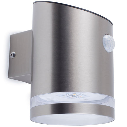 Solar cell lighting Wall Slanted Motion sensor