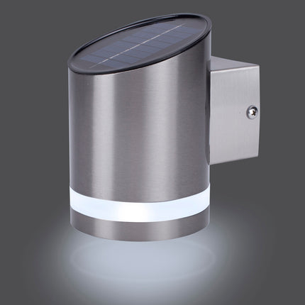Solar cell lighting Wall mounted Angled 35lm