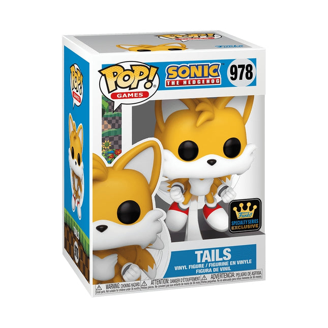 „Sonic Tails“ „Funko Pop!“ vinilo figūrėlė - „Flocked Chase“ leidimas