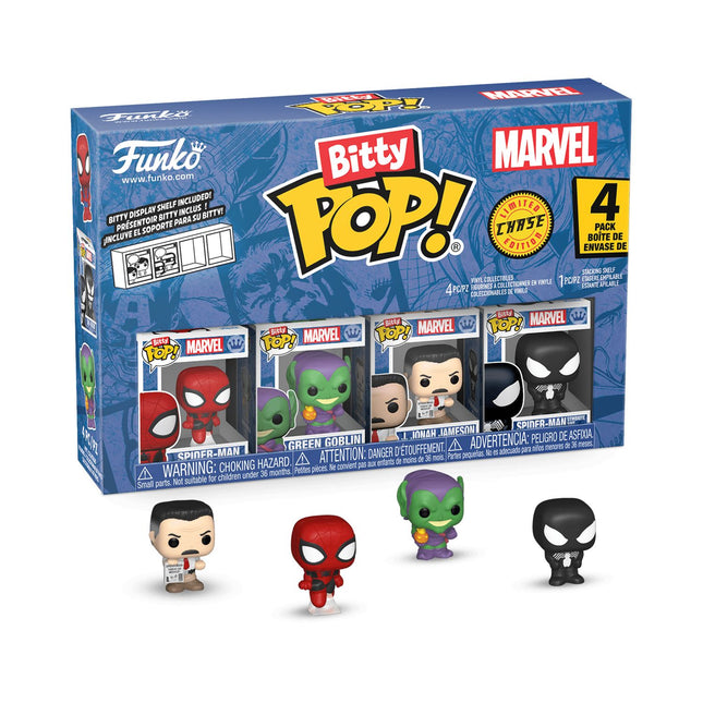 Žmogaus-voro „Funko Bitty POP!“ figūrėlių rinkinys - 5 kolekcinės figūrėlės