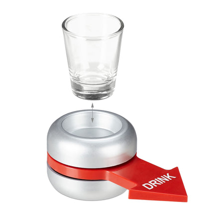 Gėrimo žaidimas „Spin the Shot“