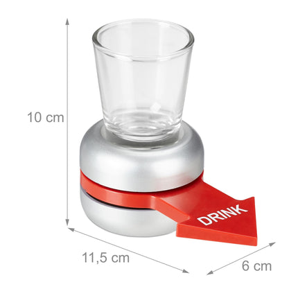 Gėrimo žaidimas „Spin the Shot“