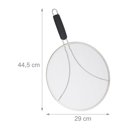Apsauga nuo taškymosi 29 cm skersmens keptuvėms