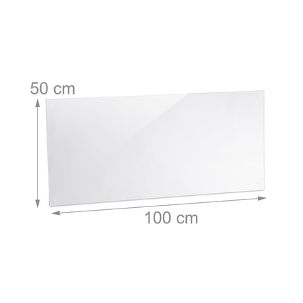 Apsauga nuo vandens purslų virtuvei, 100 cm