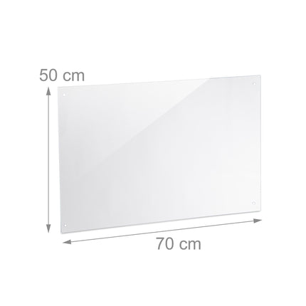 Apsauga nuo vandens purslų virtuvei 70 cm