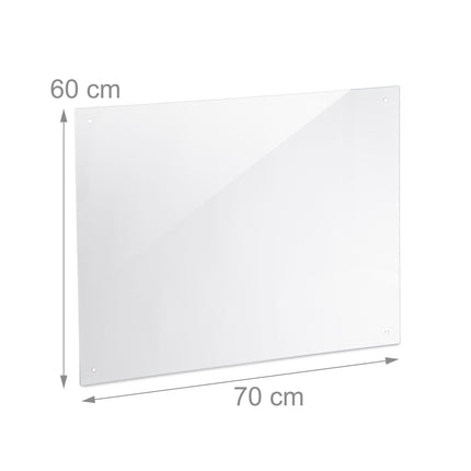 Apsauga nuo vandens purslų virtuvei 70 cm