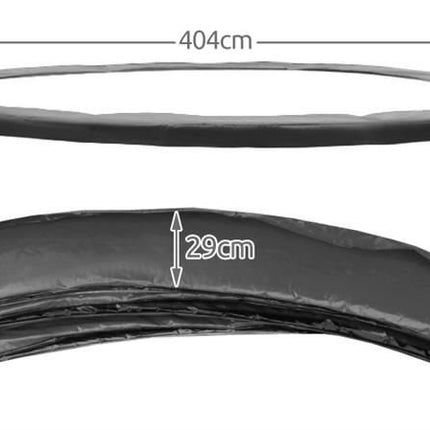 Spyruoklinis uždangalas 404 cm batutui