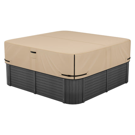 Square Hot Tub Cover 90x90x20 In, Waterproof 600D