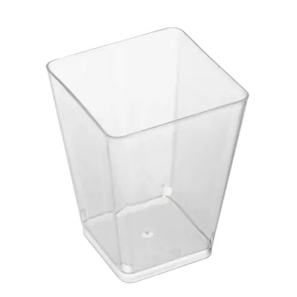Kvadratiniai puodeliai - 50 vnt. 120 ml Ruhha 21164