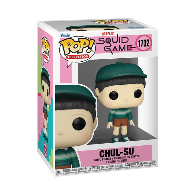 Kalmarų žaidimo „Funko Pop!“ vinilo figūrėlė - Chul-su kolekcinė figūrėlė
