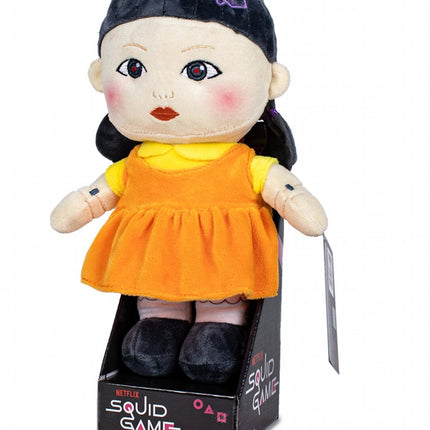Kalmarų žaidimo minkštas žaislas Young-Hee, 28 cm