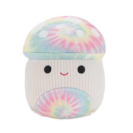Dviejų spalvų pliušinis žaislas šunims „Squishmallows“, cypiantis, 9 cm