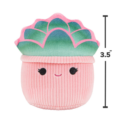 Dviejų spalvų pliušinis žaislas šunims „Squishmallows“, cypiantis, 9 cm