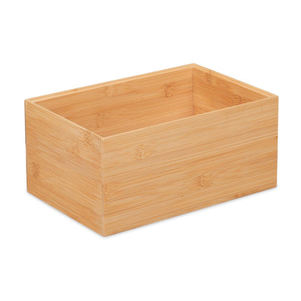 Sudedama bambuko laikymo dėžė