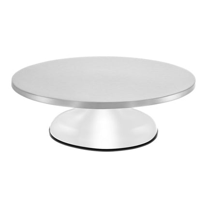 Nerūdijančio plieno besisukanti torto lėkštė, 30 cm, 20 kg talpa