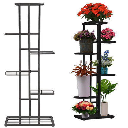 Pastatomas gėlių stovas, 106 cm, metalinis, skirtas naudoti viduje/lauke