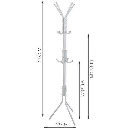 Pastatoma pakaba 170 cm - balta Ruhhy 23814