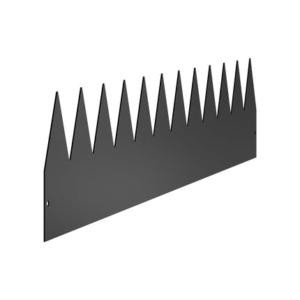 Steel Landscape Edging, 3-Pack 40 x 8 in, Black