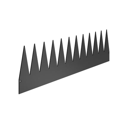 Steel Landscape Edging, 6-Pack 40 x 6 in, Black