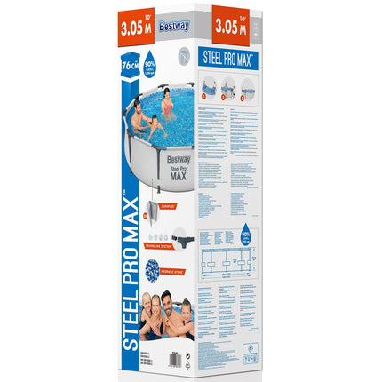 Steel Pro Max Pool 3.05 x 0.76m