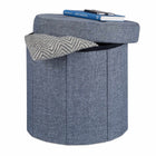 Stool with storage space size M round