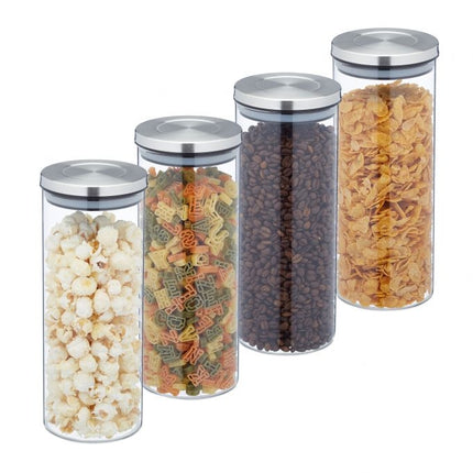 1,3 l talpos laikymo indeliai, komplekte po 4