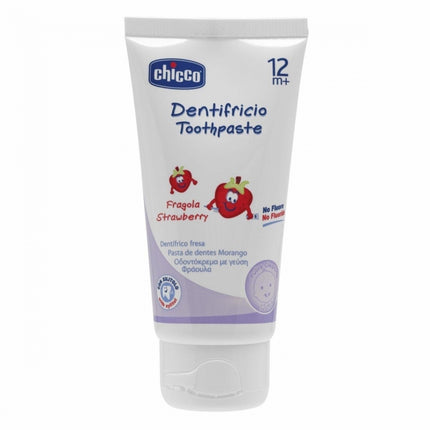 Braškių dantų pasta vaikams, 50 ml