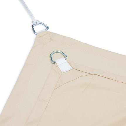 Sun sail rectangular yellow