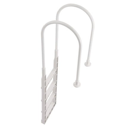 Swimming Pool Ladder, 4-Step Double Handrails, 300 lb