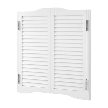 Swinging Cafe Doors, Double-Action Pine, 32x36 in, White