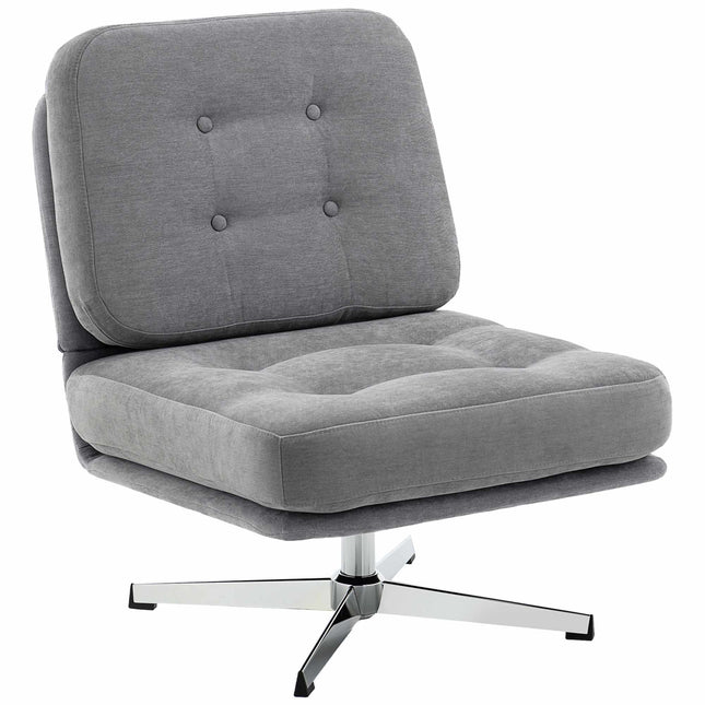 Pasukamas poilsio krėslas, šenilinis audinys, 70 cm sėdynė