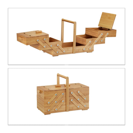 Sybox Bamboo XXL daug skyrių