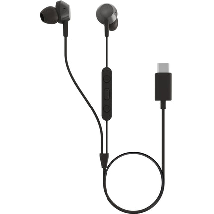 TAE5008BK In-ear headphones with microphone and remote control. USB-C connector. Black.