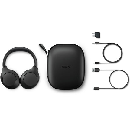 TAH8506BK Wireless Headphones, Noise Canceling Pro, Elegant Style. Up to 60 hours of playing time. Black.