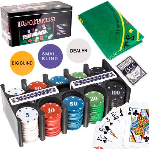 TEXAS pokerio rinkinys
