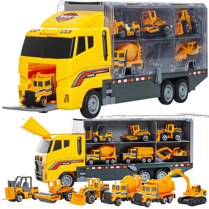 TIR sunkvežimio rinkinys su 6 automobiliais 22481