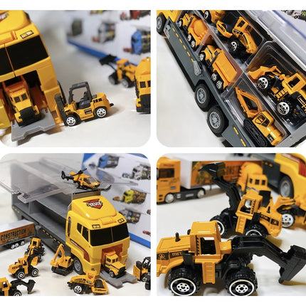 TIR sunkvežimio rinkinys su 6 automobiliais 22481