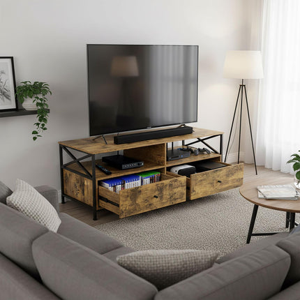 TV spintelė su stalčiais televizoriams iki 55 colių